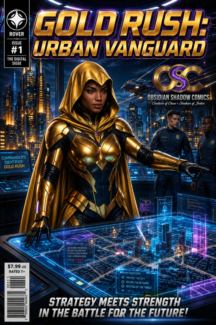 dark comic cover hero